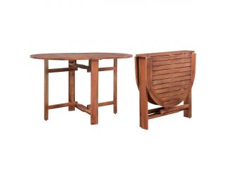 Zahradní stůl 120 x 70 x 74 cm masivní akáciové dřevo