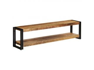 TV stolek 150 x 30 x 40 cm masivní mangovníkové dřevo
