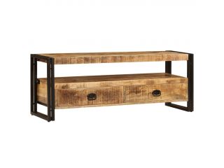 TV stolek 120 x 35 x 45 cm masivní mangovníkové dřevo