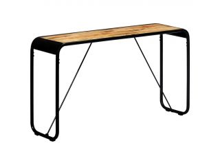 Konzolový stolek 140x35x76 cm masivní hrubé mangovníkové dřevo