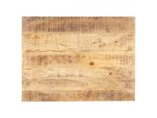 Stolní deska masivní mangovníkové dřevo 15–16 mm 70 x 60 cm