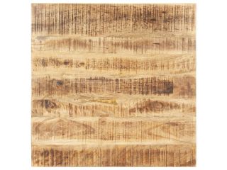 Stolní deska masivní mangovníkové dřevo 15–16 mm 80 x 80 cm