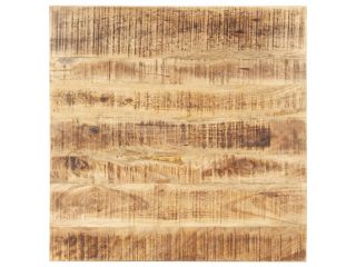 Stolní deska masivní mangovníkové dřevo 25–27 mm 60 x 60 cm