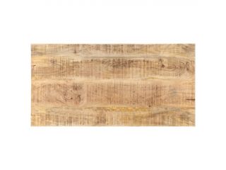 Stolní deska masivní mangovníkové dřevo 25–27 mm 100 x 60 cm