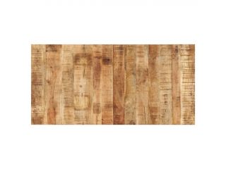 Stolní deska masivní mangovníkové dřevo 25–27 mm 120 x 60 cm