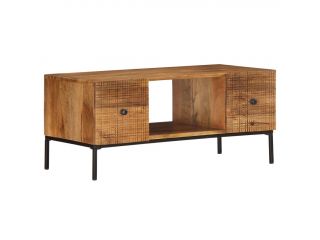 Konferenční stolek 90 x 45 x 40 cm masivní mangovníkové dřevo