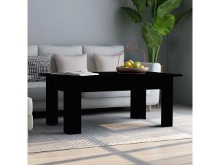 Konferenční stolek černý 100 x 60 x 42 cm dřevotříska