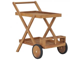 Čajový vozík masivní teakové dřevo