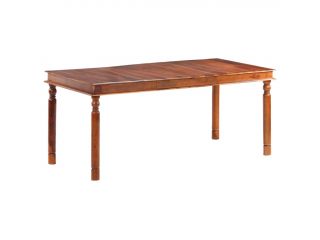 Jídelní stůl 180 x 90 x 76 cm masivní sheeshamové dřevo