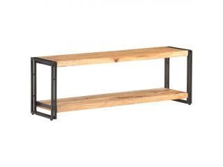 TV stolek 120 x 30 x 40 cm masivní akáciové dřevo