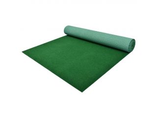 vidaXL Umělá tráva s nopky 4 x 1 m zelená