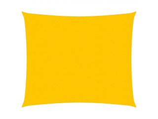 vidaXL Stínící plachta 160 g/m² žlutá 3 x 3 m HDPE