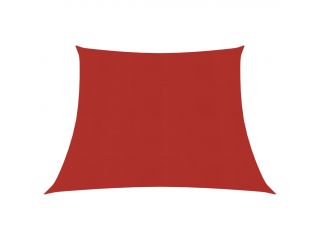 Stínící plachta 160 g/m² červená 4/5 x 3 m HDPE