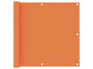 Balkónová zástěna oranžová 90 x 600 cm oxfordská látka