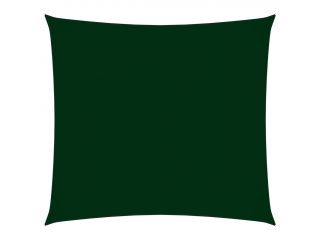 vidaXL Stínící plachta oxfordská látka čtvercová 5 x 5 m tmavě zelená