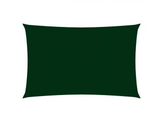 vidaXL Stínící plachta oxfordská látka obdélník 2,5 x 5 m tmavě zelená