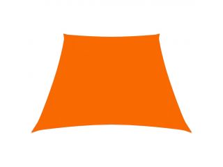 Stínící plachta oxfordská látka lichoběžníková 3/4x2 m oranžová