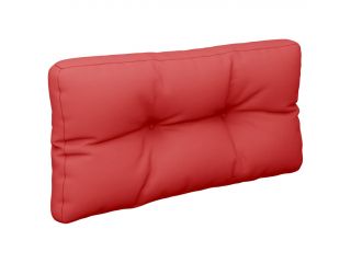Poduška na pohovku z palet červená 70 x 40 x 12 cm
