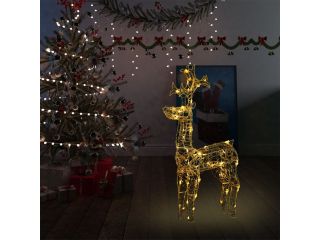 Sob vánoční dekorace 90 LED 60 x 16 x 100 cm akryl