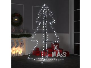 Vánoční stromek kužel 200 LED světel dovnitř i ven 98 x 150 cm