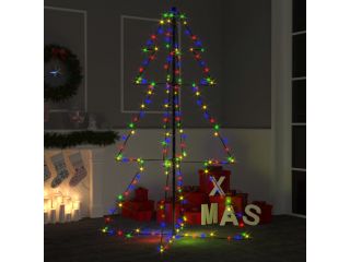 Vánoční stromek kužel 200 LED světel dovnitř i ven 98 x 150 cm