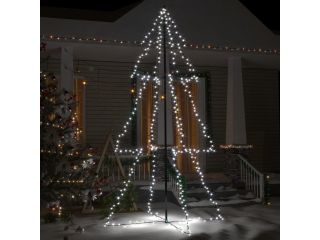 Vánoční stromek kužel 300 LED diod dovnitř i ven 120 x 220 cm