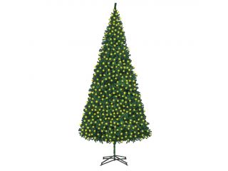Umělý vánoční stromek s LED osvětlením 500 cm zelený