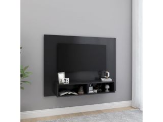Nástěnná TV skříňka šedá 120 x 23,5 x 90 cm dřevotříska
