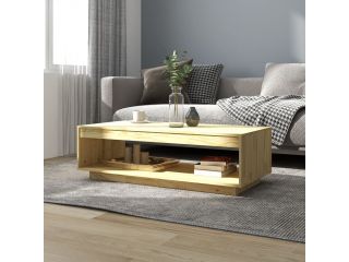 Konferenční stolek 110 x 50 x 33,5 cm masivní borové dřevo