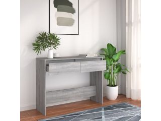 Konzolový stolek šedý sonoma 100 x 35 x 76,5 cm dřevotříska