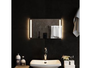 vidaXL Koupelnové zrcadlo s LED osvětlením 50x30 cm
