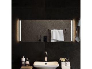 Koupelnové zrcadlo s LED osvětlením 100x40 cm