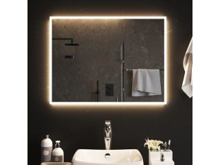 vidaXL Koupelnové zrcadlo s LED osvětlením 80 x 60 cm