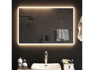 vidaXL Koupelnové zrcadlo s LED osvětlením 90 x 60 cm