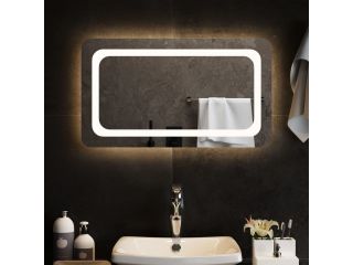 vidaXL Koupelnové zrcadlo s LED osvětlením 70x40 cm