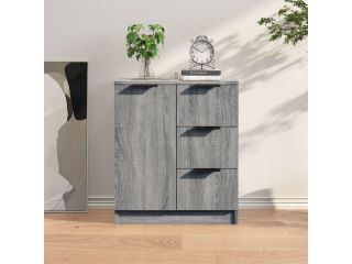 Příborník šedý sonoma 60 x 30 x 70 cm kompozitní dřevo