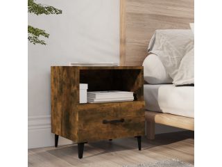 Noční stolek kouřový dub kompozitní dřevo