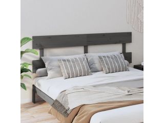 Čelo postele bílé 184 x 3 x 81 cm masivní borovice
