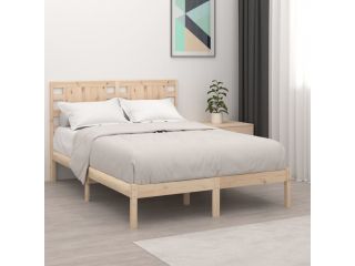 vidaXL Rám postele masivní dřevo 180 x 200 cm Super King