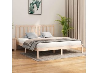 vidaXL Rám postele masivní dřevo 180 x 200 cm Super King