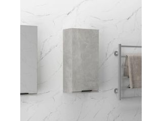 Nástěnná koupelnová skříňka betonově šedá 32 x 20 x 67 cm