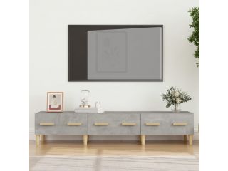 TV skříňka betonově šedá 150 x 34,5 x 30 cm kompozitní dřevo