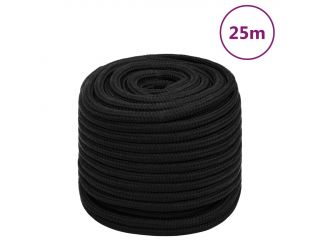 Pracovní lano černé 16 mm 25 m polyester
