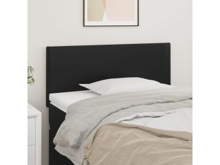 Čelo postele černé 80 x 5 x 78/88 cm umělá kůže