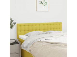 Čela postele 2 ks zelená 72 x 5 x 78/88 cm textil