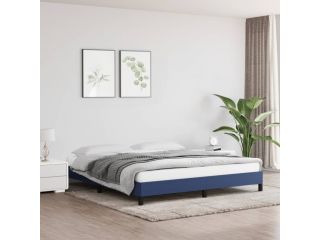 Rám postele modrá 180x200 cm textil