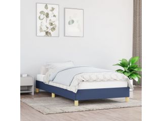 Rám postele modrý 80 x 200 cm textil