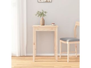vidaXL Jídelní stůl 55 x 55 x 75 cm masivní borové dřevo