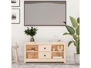 TV skříňka 103 x 36,5 x 52 cm masivní borové dřevo