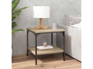 Konferenční stolek dub sonoma 50 x 50 x 40 cm kompozitní dřevo